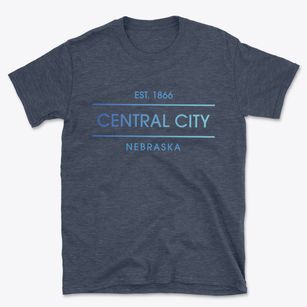 Central City Nebraska Horizon Basic T-Shirt
