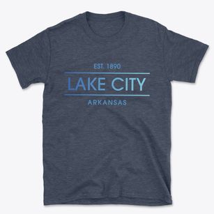 Lake City Arkansas Horizon Basic T-Shirt