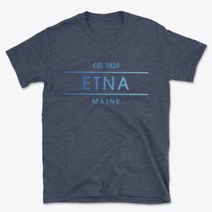 Etna Maine Horizon Basic T-Shirt
