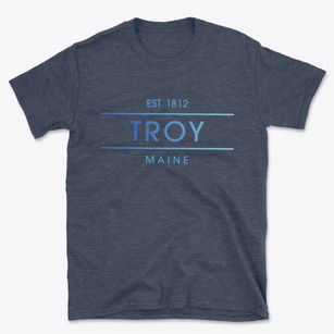 Troy Maine Horizon Basic T-Shirt