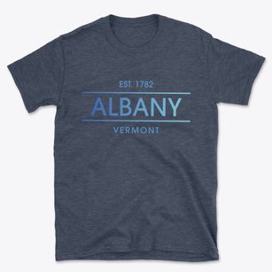 Albany Vermont Horizon Basic T-Shirt