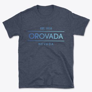 Orovada Nevada Horizon Basic T-Shirt