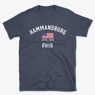 Hammansburg Ohio Patriot Basic T-Shirt