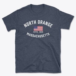 North Orange Massachusetts Patriot Basic T-Shirt