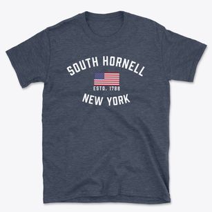 South Hornell New York Patriot Basic T-Shirt
