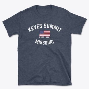 Keyes Summit Missouri Patriot Basic T-Shirt