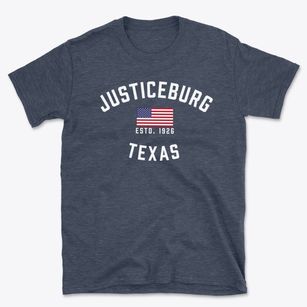 Justiceburg Texas Patriot Basic T-Shirt