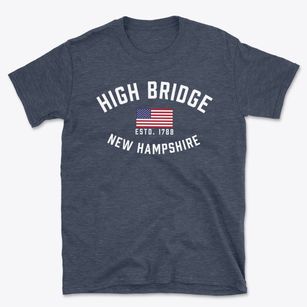 High Bridge New Hampshire Patriot Basic T-Shirt