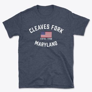 Cleaves Fork Maryland Patriot Basic T-Shirt
