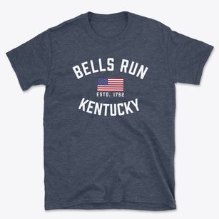 Bells Run Kentucky Patriot Basic T-Shirt