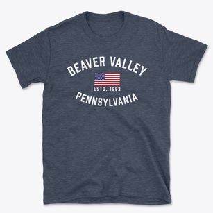 Beaver Valley Pennsylvania Patriot Basic T-Shirt