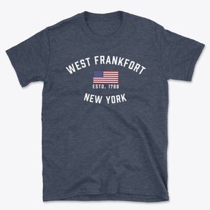 West Frankfort New York Patriot Basic T-Shirt