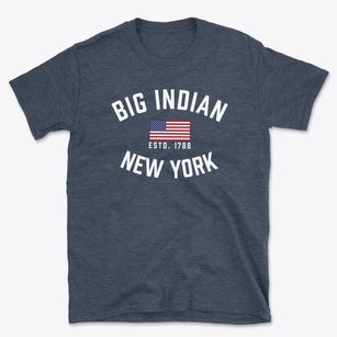 Big Indian New York Patriot Basic T-Shirt