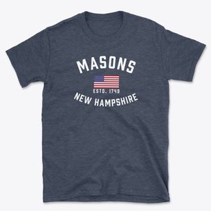 Masons New Hampshire Patriot Basic T-Shirt