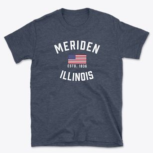 Meriden Illinois Patriot Basic T-Shirt