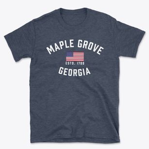 Maple Grove Georgia Patriot Basic T-Shirt