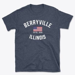 Berryville Illinois Patriot Basic T-Shirt