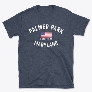Palmer Park Maryland Patriot Basic T-Shirt