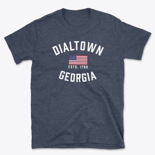 Dialtown Georgia Patriot Basic T-Shirt