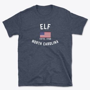 Elf North Carolina Patriot Basic T-Shirt