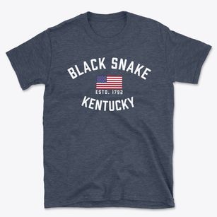 Black Snake Kentucky Patriot Basic T-Shirt