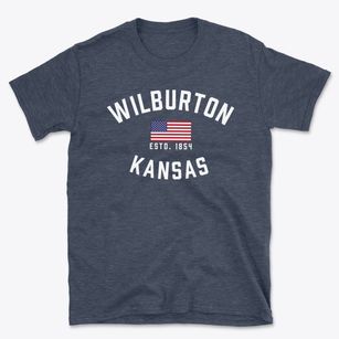 Wilburton Kansas Patriot Basic T-Shirt