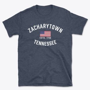 Zacharytown Tennessee Patriot Basic T-Shirt