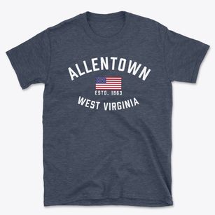 Allentown West Virginia Patriot Basic T-Shirt