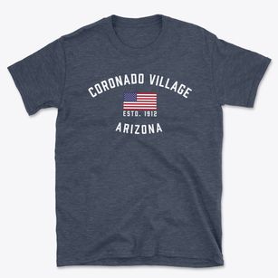 Coronado Village Arizona Patriot Basic T-Shirt
