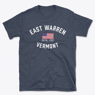 East Warren Vermont Patriot Basic T-Shirt