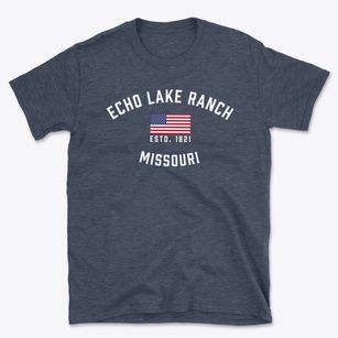 Echo Lake Ranch Missouri Patriot Basic T-Shirt