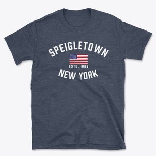 Speigletown New York Patriot Basic T-Shirt