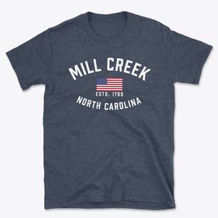 Mill Creek North Carolina Patriot Basic T-Shirt