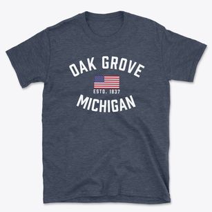 Oak Grove Michigan Patriot Basic T-Shirt