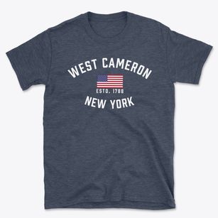 West Cameron New York Patriot Basic T-Shirt