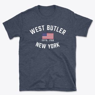 West Butler New York Patriot Basic T-Shirt