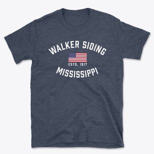 Walker Siding Mississippi Patriot Basic T-Shirt