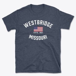 Westbridge Missouri Patriot Basic T-Shirt