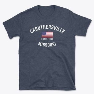 Caruthersville Missouri Patriot Basic T-Shirt