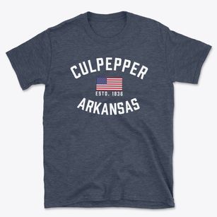 Culpepper Arkansas Patriot Basic T-Shirt