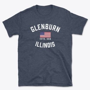 Glenburn Illinois Patriot Basic T-Shirt