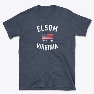 Elsom Virginia Patriot Basic T-Shirt