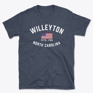 Willeyton North Carolina Patriot Basic T-Shirt