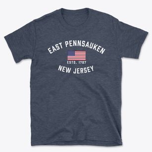 East Pennsauken New Jersey Patriot Basic T-Shirt