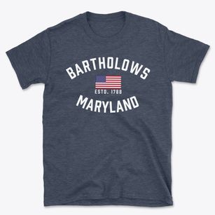 Bartholows Maryland Patriot Basic T-Shirt