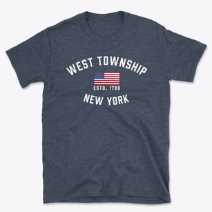 West Township New York Patriot Basic T-Shirt