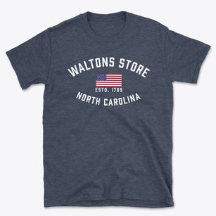 Waltons Store North Carolina Patriot Basic T-Shirt