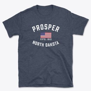 Prosper North Dakota Patriot Basic T-Shirt