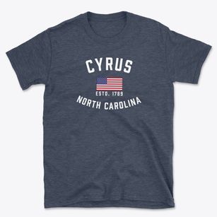 Cyrus North Carolina Patriot Basic T-Shirt
