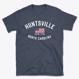 Huntsville North Carolina Patriot Basic T-Shirt